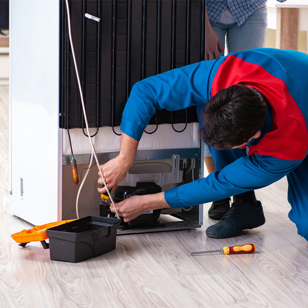 how long does it usually take to repair a refrigerator in Gaysville VT