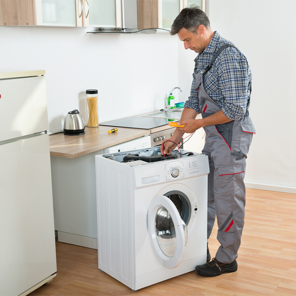 can you walk me through the steps of troubleshooting my washer issue in Gaysville